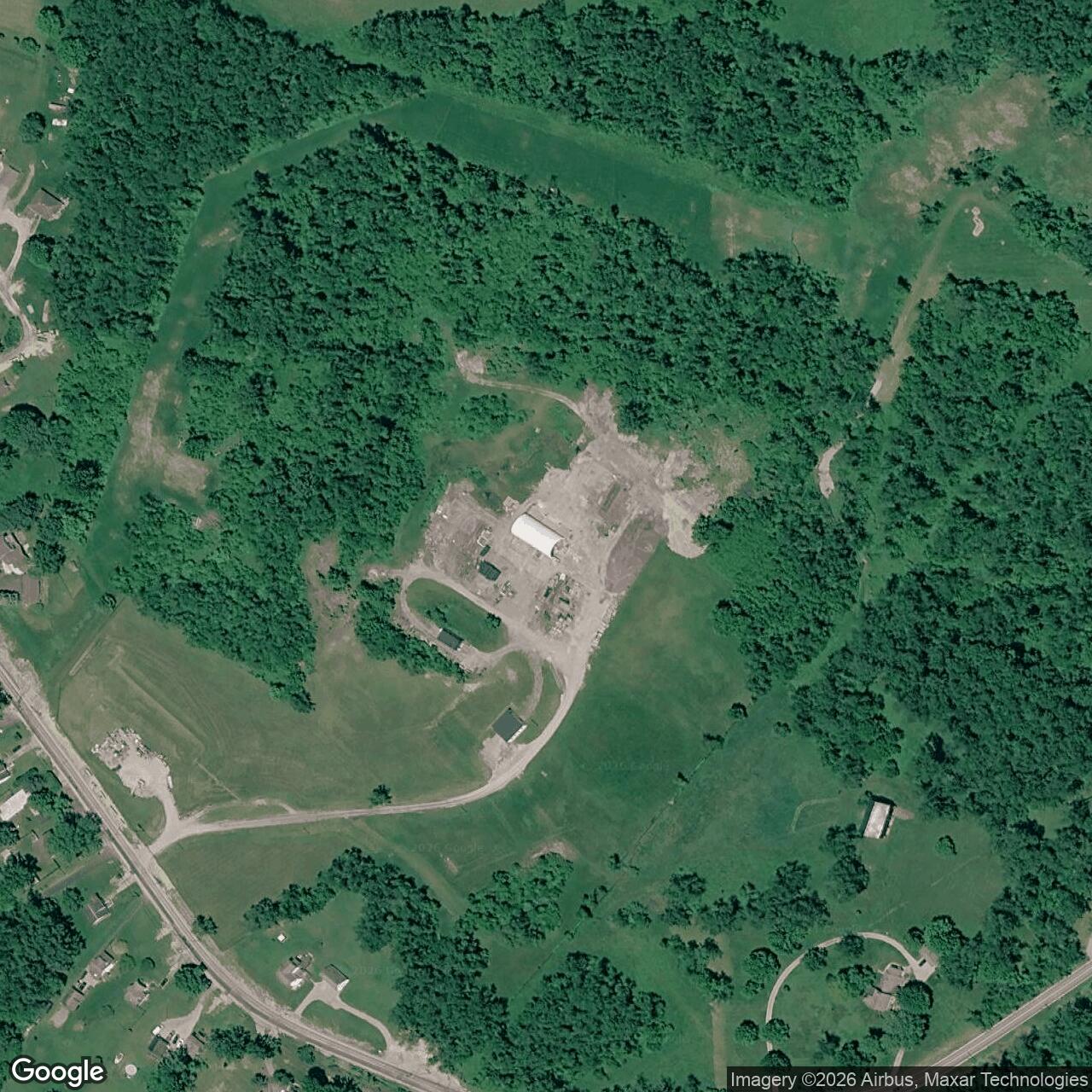 Current Google Satellite Image of Nike Site PI-43L, Pennsylvania
