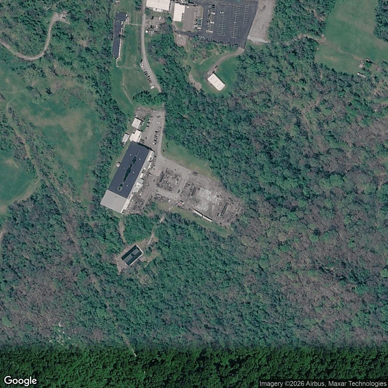 Current Google Satellite Image of Nike Site PI-52L, Pennsylvania