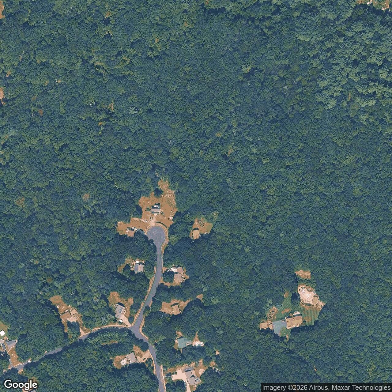 Current Google Satellite Image of Nike Site PR-69C, Rhode Island