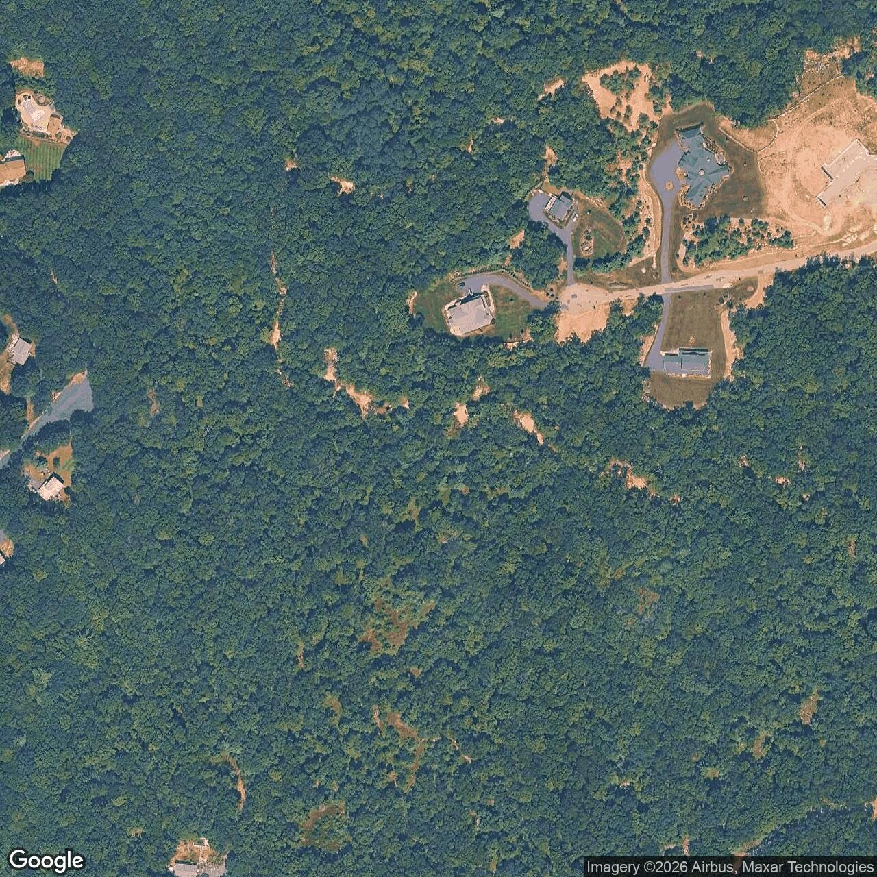 Current Google Satellite Image of Nike Site PR-69L, Rhode Island
