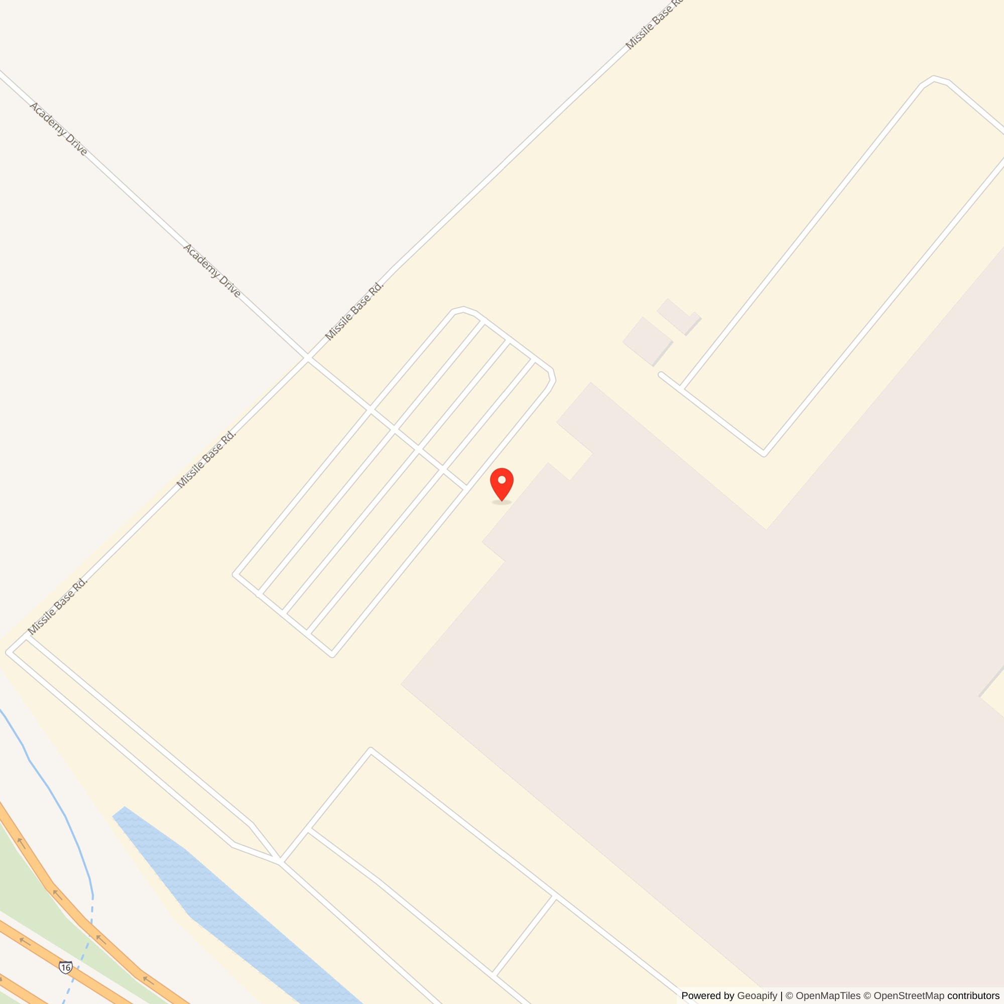 Map showing location of Nike Site R-28C, Georgia