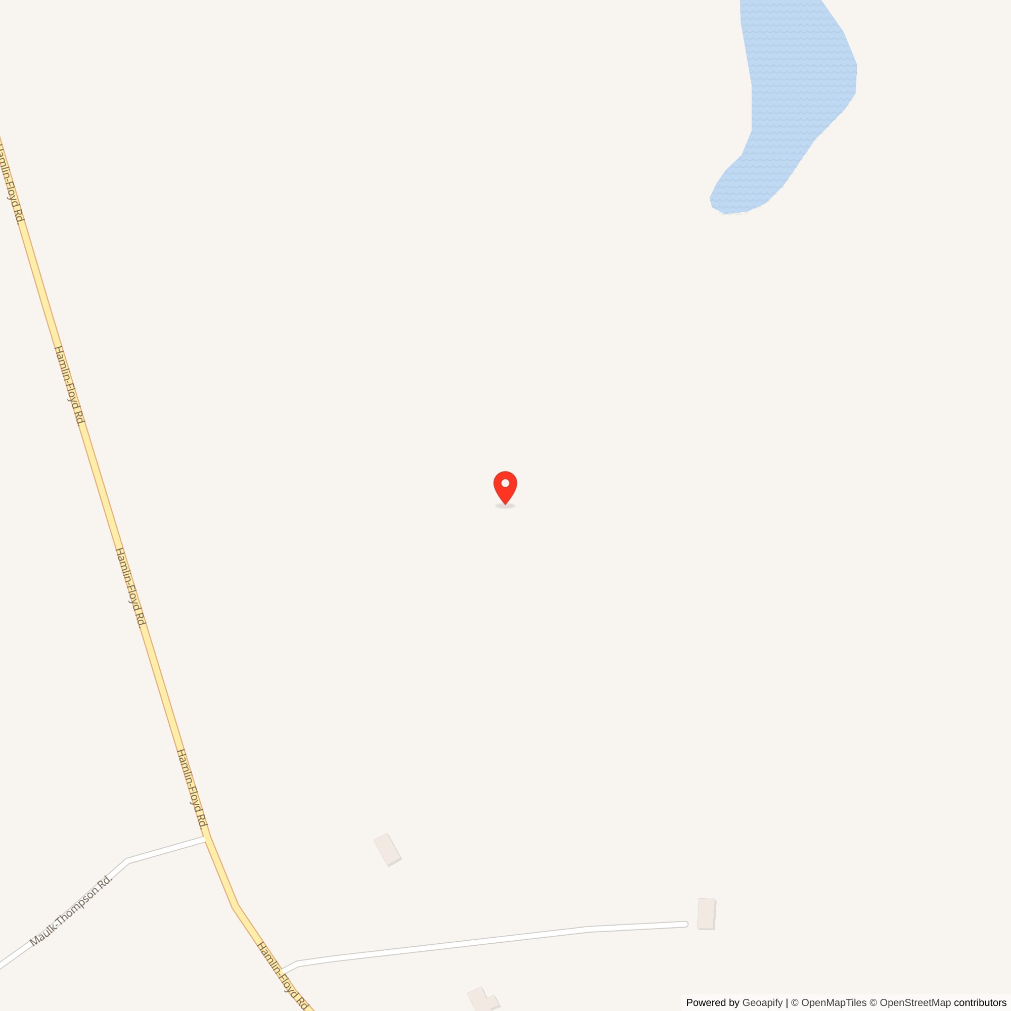 Map showing location of Nike Site R-28L, Georgia