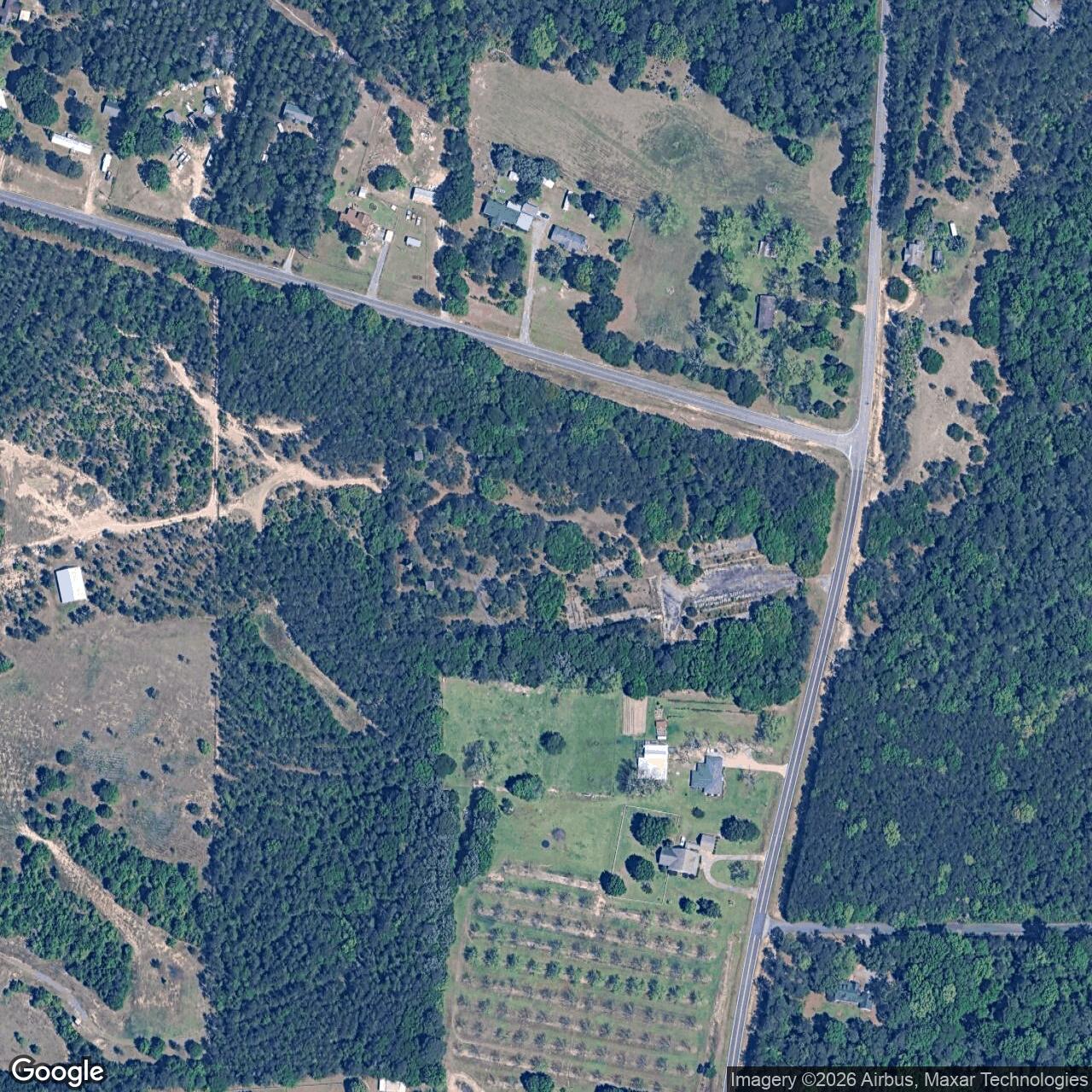 Current Google Satellite Image of Nike Site R-88C, Georgia