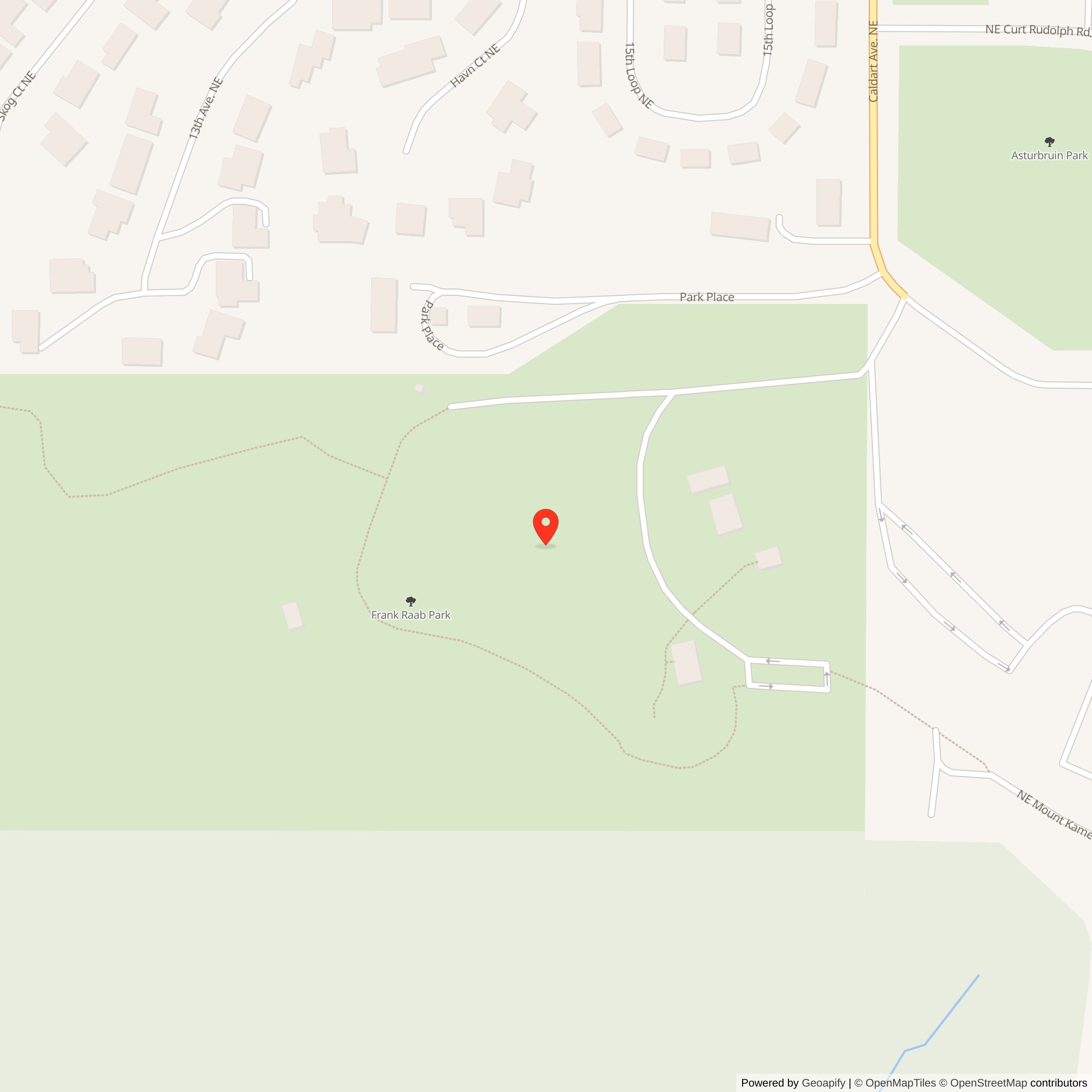 Map showing location of Nike Missile Site S-81 IFC, Washington
