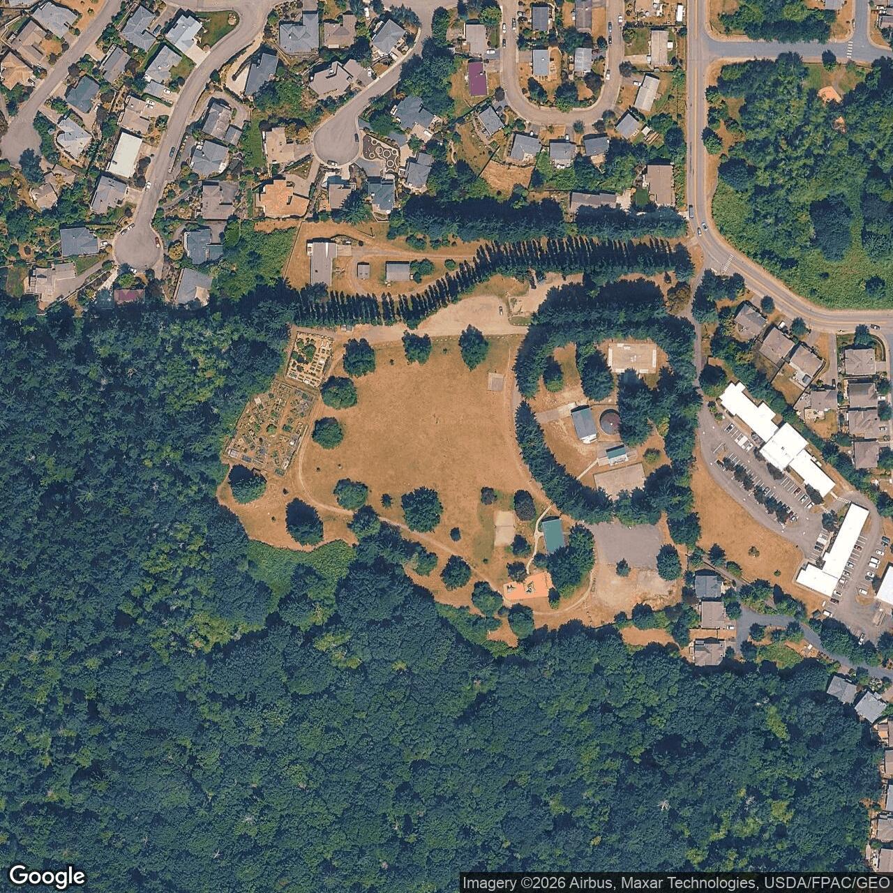 Current Google Satellite Image of Nike Missile Site S-81 IFC, Washington