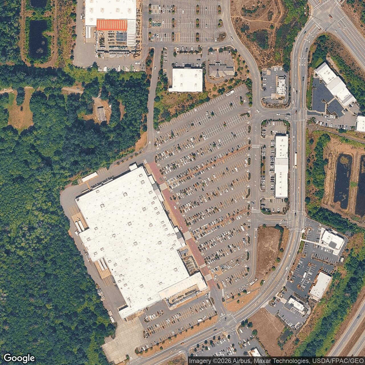 Current Google Satellite Image of Nike Missile Site S-81 Launcher, Washington