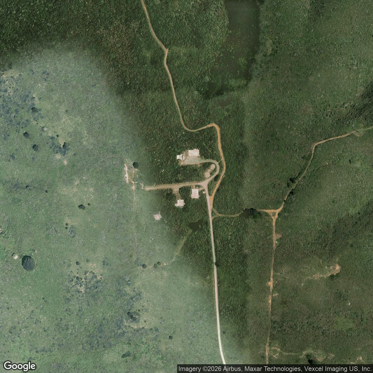 Current Google Satellite Image of Nike Site SF-51 IFC, California