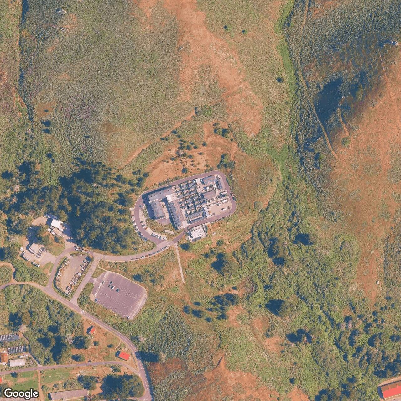 Current Google Satellite Image of Nike Site SF-87 Launch Area, California