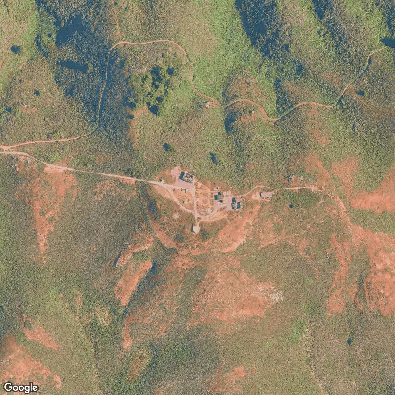 Current Google Satellite Image of Nike Site SF-88 IFC, California