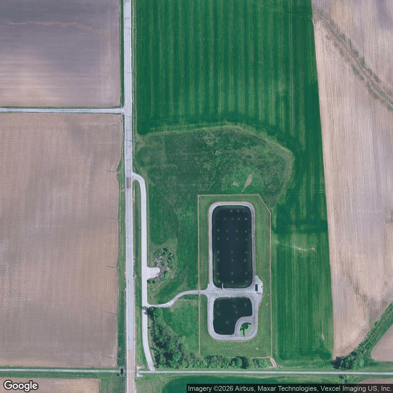 Current Google Satellite Image of Nike Site SL-10C, Missouri