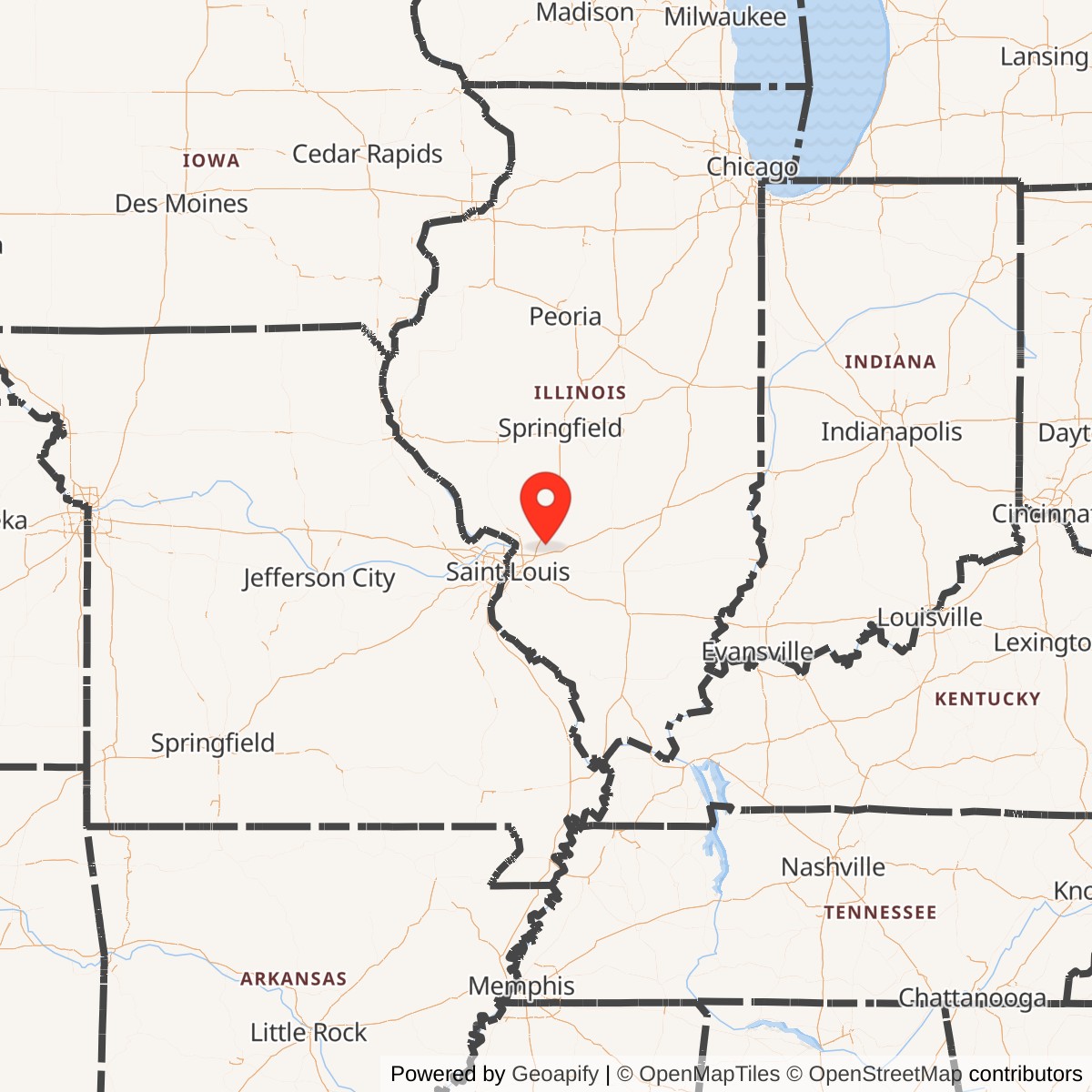 Map showing location of Nike Site SL-10L, Marine Illinois