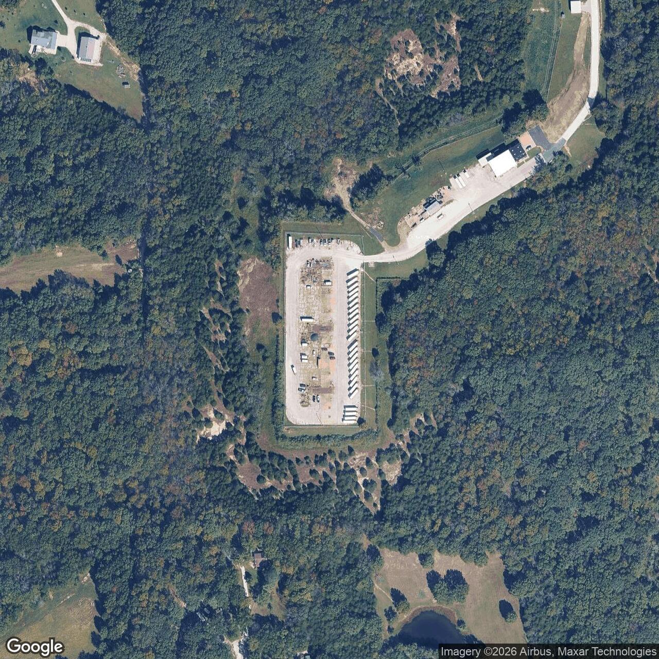 Current Google Satellite Image of Nike Site SL-60L, Missouri