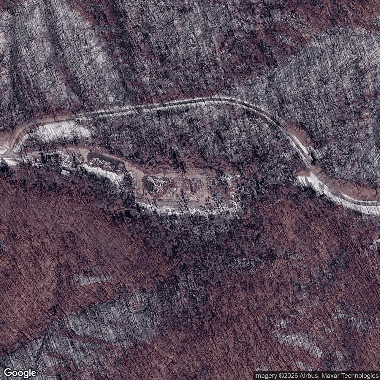 Current Google Satellite Image of Nike Site SL-90L, Grafton, Illinois