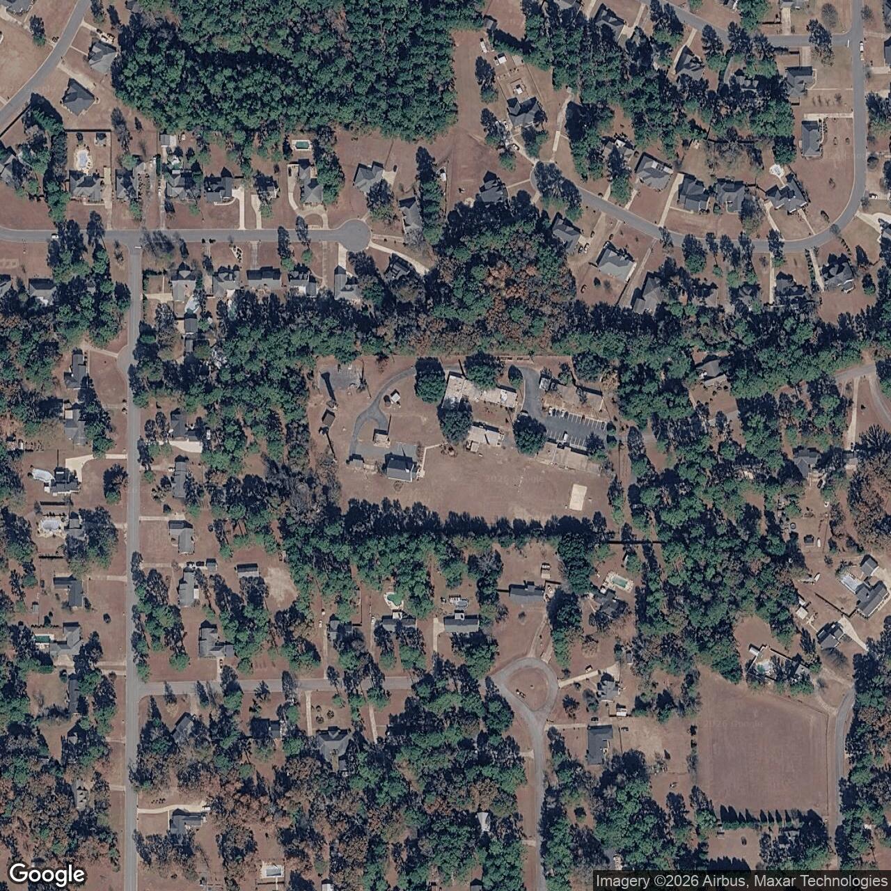 Current Google Satellite Image of Nike Site TU-79C, Georgia