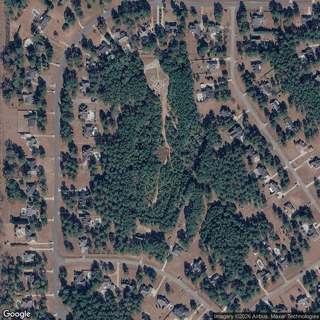 Current Google Satellite Image of Nike Site TU-79L, Georgia