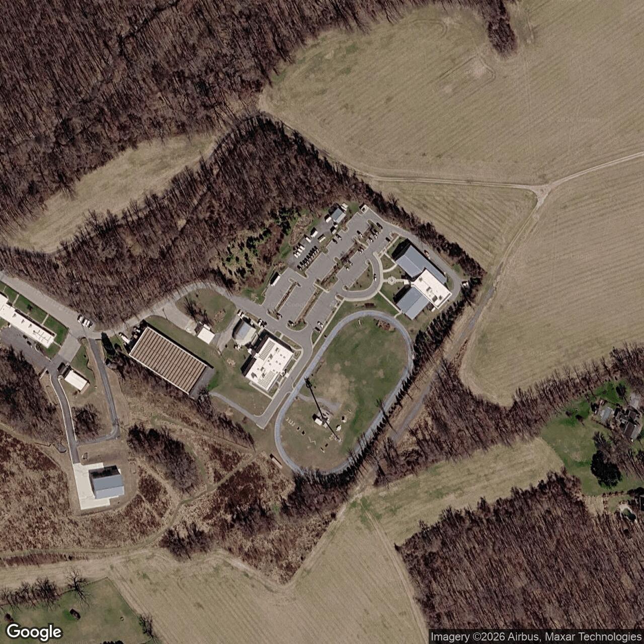 Current Google Satellite Image of Nike Site W-25L, Maryland