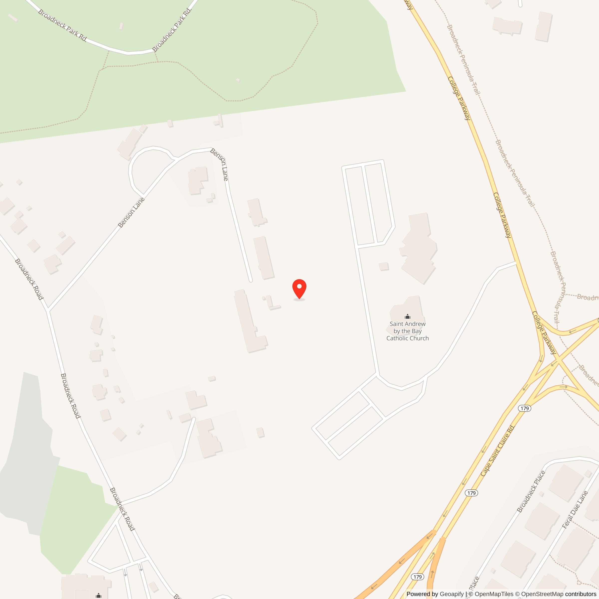 Map showing location of Nike Site W-26C, Maryland