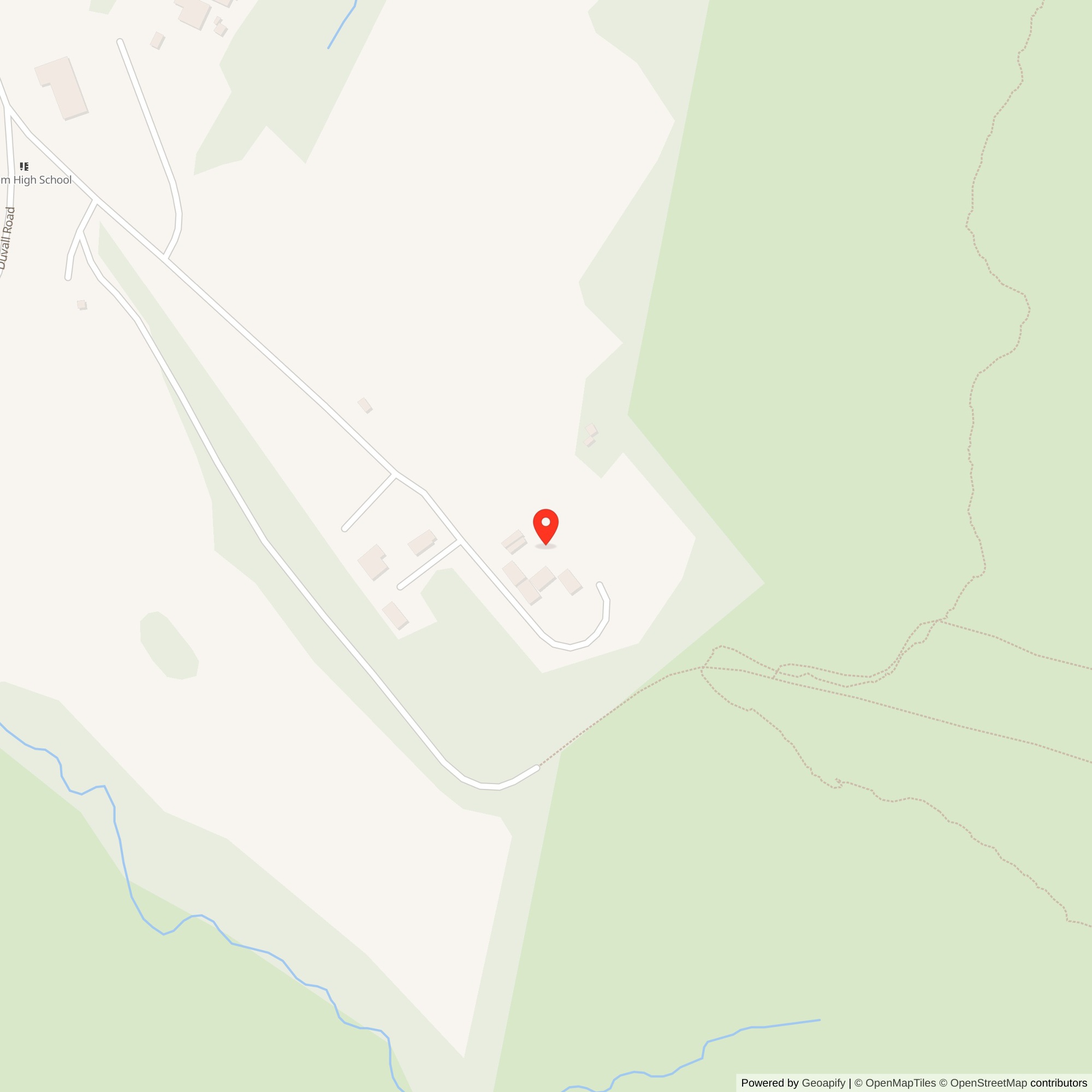 Map showing location of Nike Site W-35L, Maryland