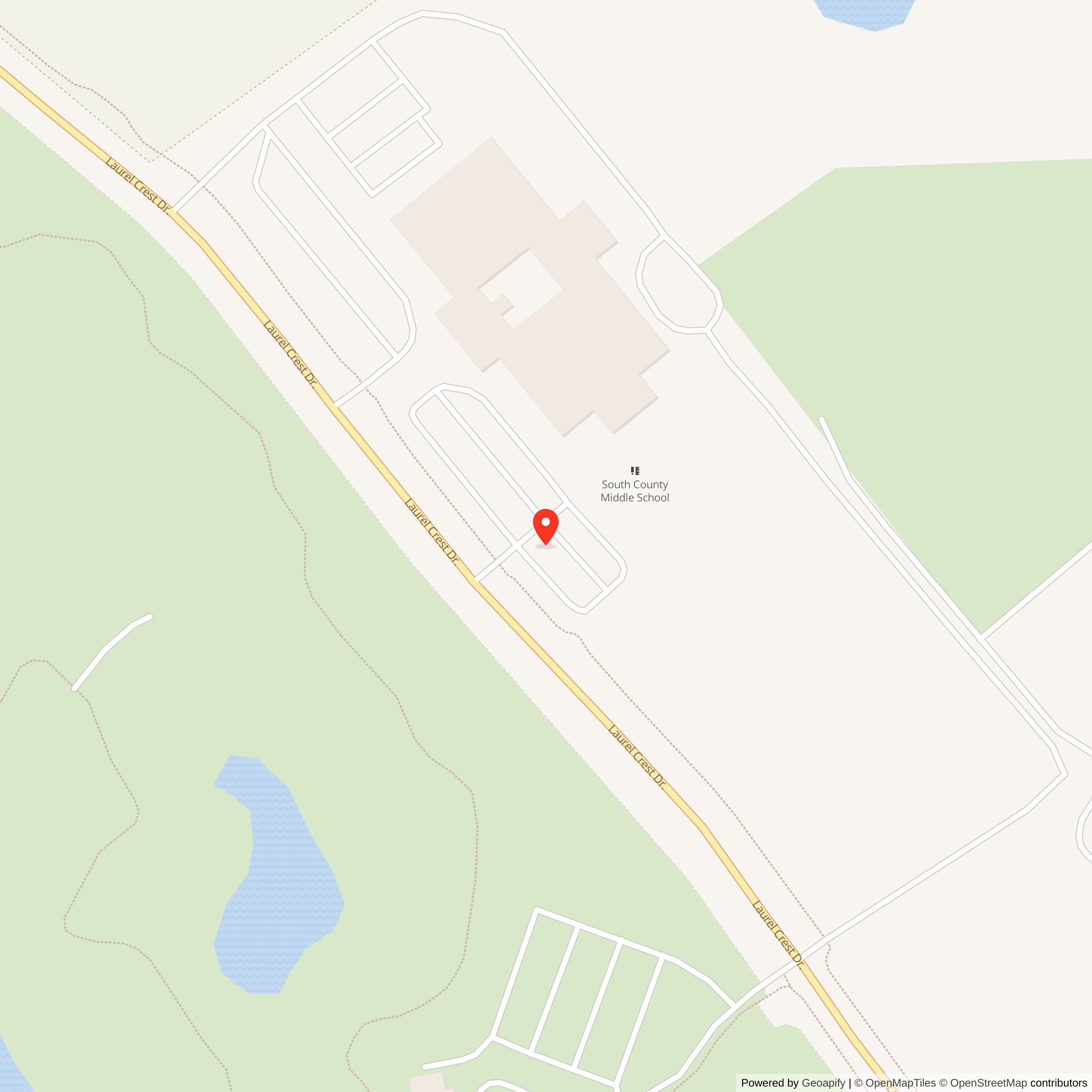 Map showing location of Nike Site W-64C #1, Virginia