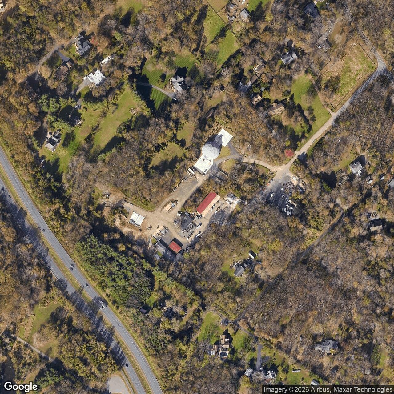 Current Google Satellite Image of Nike Site W-74C, Virginia