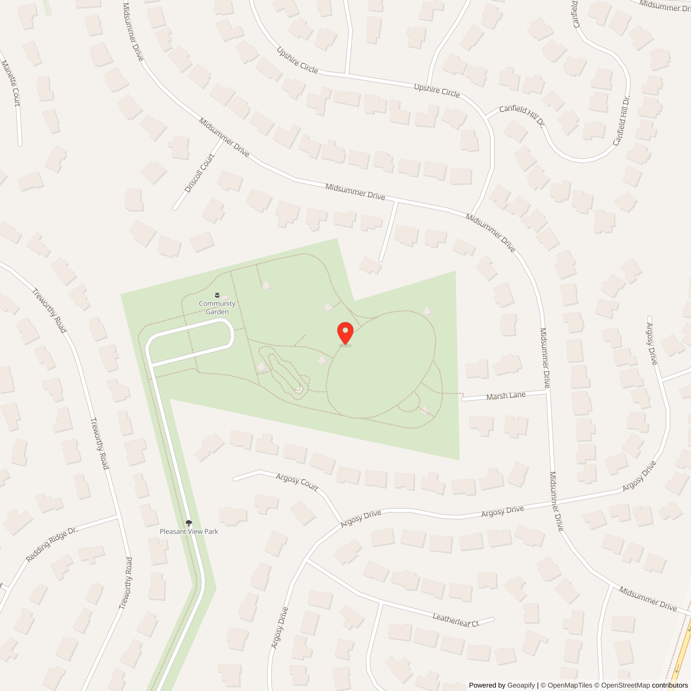 Map showing location of Nike Site W-92C, Maryland