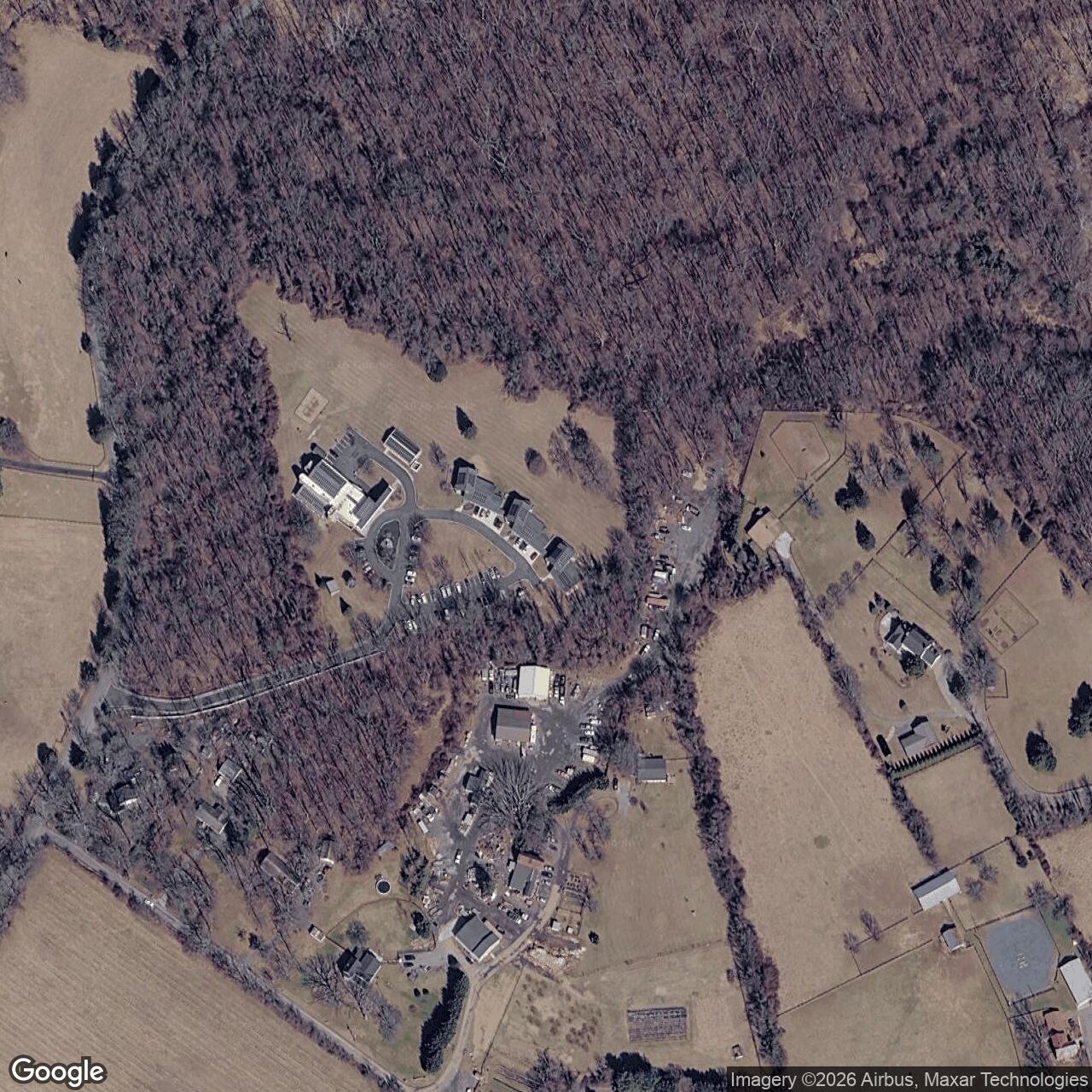 Current Google Satellite Image of Nike Site W-93C, Maryland