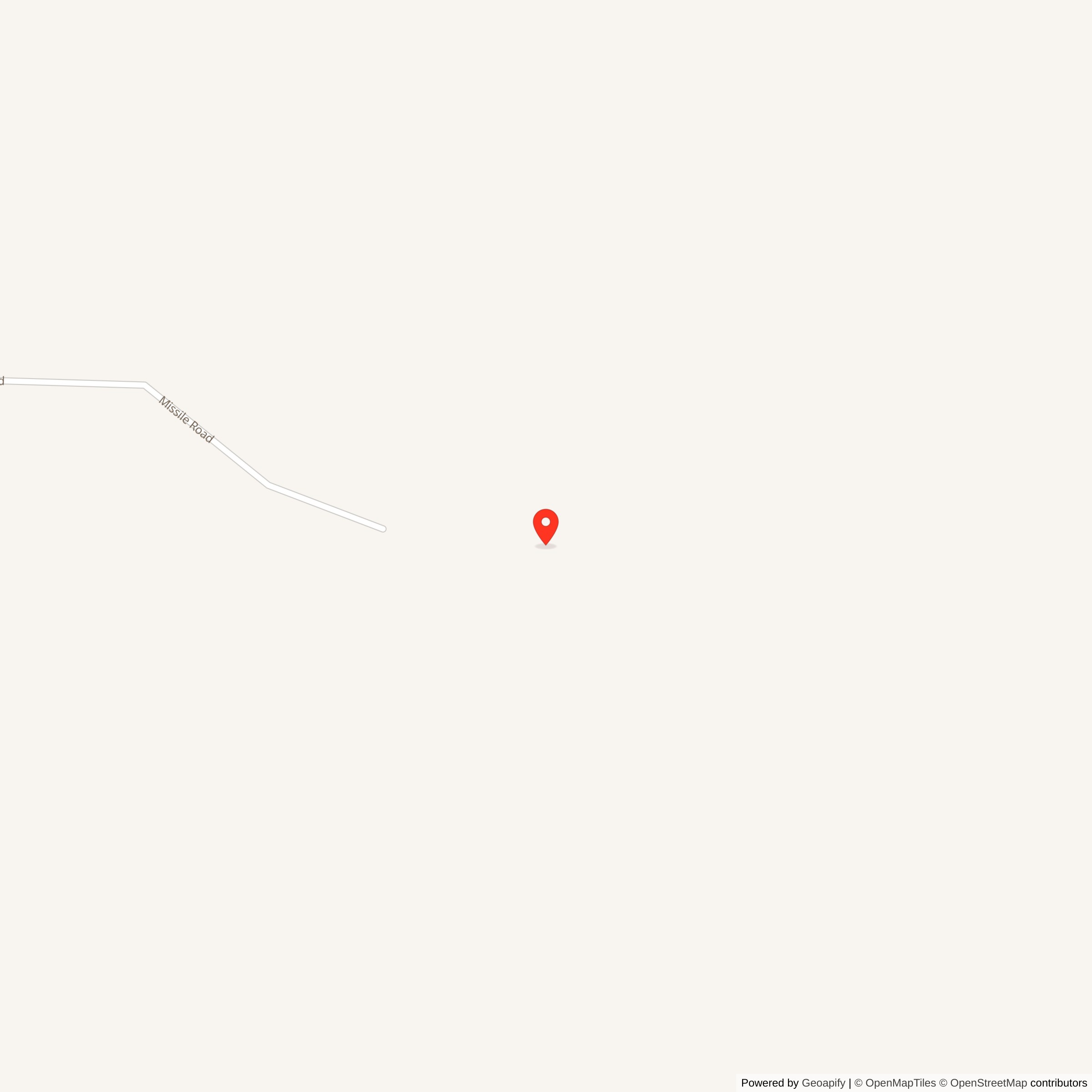 Map showing location of Titan II 373-8 Missile Silo Little Rock AFB Arkansas<