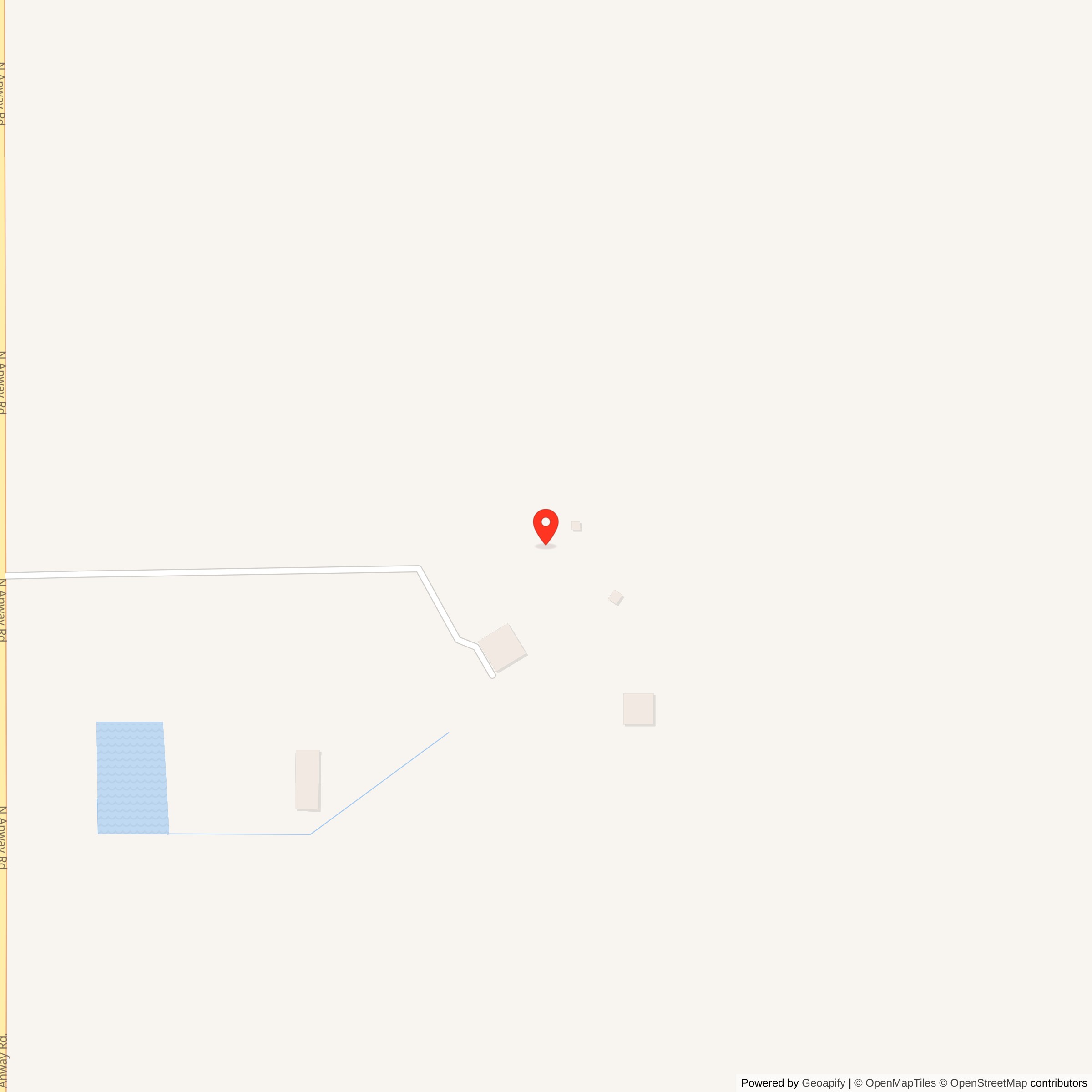 Map showing location of Titan II 570-4 Missile Silo Davis-Monthan AFB Arizona<