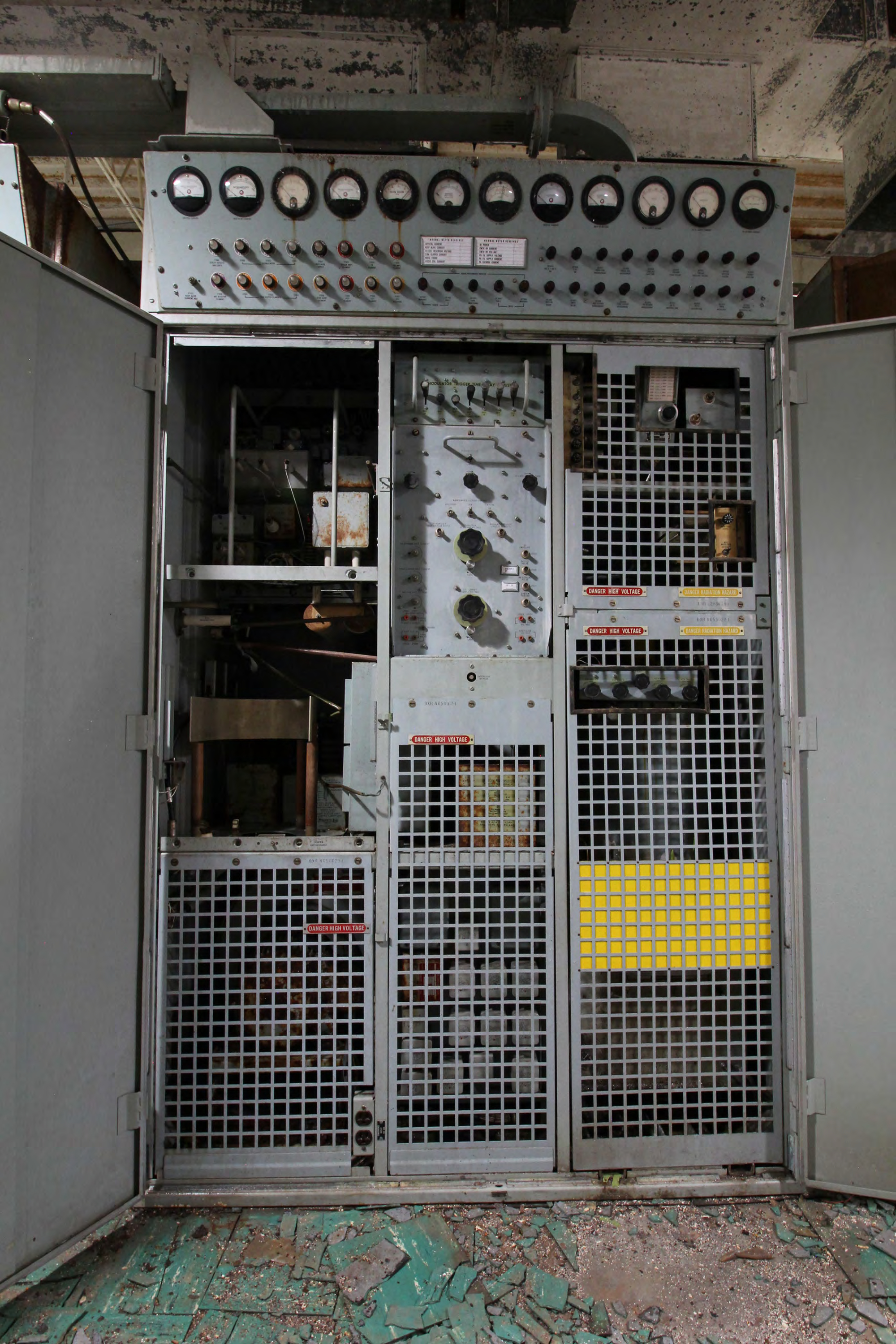 A-Channel FPS-18 radar transmitter, from west